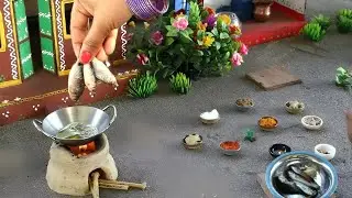 Mini FISH  Cooking Video | How to cook Mini kitchen recipes