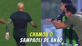 TRETA ENTRE JORGE SAMPAOLI E ALBERTO VALENTIM