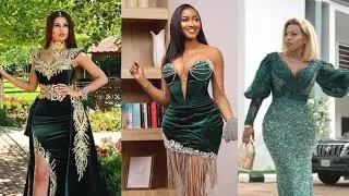 The Best of Emerald-Green Lace Styles 2023