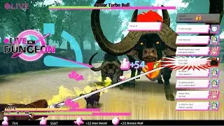 ●LIVE IN DUNGEON [リヴェ・イン・ドゥンゲオン ] Game Sample - PC/Doujin