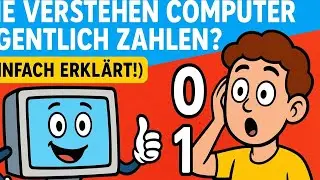 Wie verstehen Computer eigentlich Zahlen? (Einfach erkl&auml;rt!) 🤯