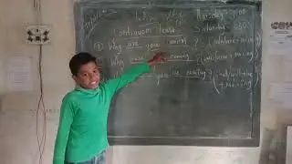 Continuous Tense presented by Sayantanu Maity,a student of class vii.Badarganj Baidyanath Vidyapith