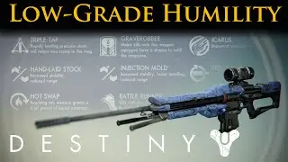 Destiny - Best PvP Reforges - Low Grade Humility - Legendary Sniper Rifle