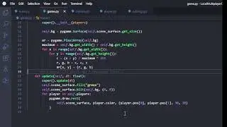 Pygame 001 - Local Multiplayer Multicamera
