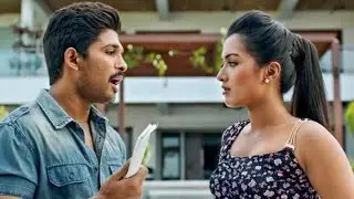 अल्लू अर्जुन कैथरीन ट्रेसा को कंप्लेंट लेटर देता है  | Sarrainodu Movie Best Scene