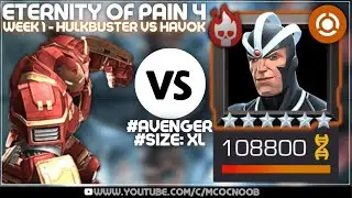 Hulkbuster busts Havok open !! Eternity of Pain - EOP Week 1 - #XL #avengers