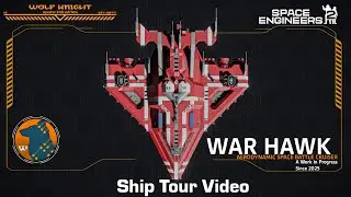 Space Engineers 2 Warhawk Ship Tour 2026 WIP