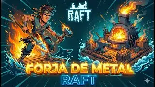 NUNCA MAIS SOFRI NO RAFT!  A FORJA DE METAL MAIS BRABA DO JOGO!