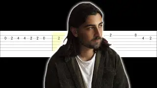 Noah Kahan - Dial Drunk (Easy Guitar Tabs Tutorial)