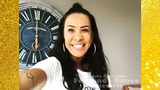 Scheila Carvalho Parabeniza Sheila Mello Pelo Seu Canal (Vem Com a She)