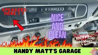 Instrument cluster, & Radio install with a Vintage casualty along the way.