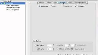 NetVault: Backup OS X NDMP Backup Creation