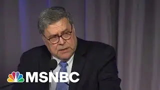 Federal Judge Calls Out Bill Barr For Lying | Rachel Maddow | MSNBC