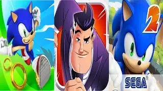 Sonic Dash 2 Sonic Boom Amy VS Agent Dash VS Soinic Dash Silver | Android iPad iOS Gameplay