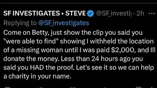 Lil Skid row asks people to FOIA & report SF Investigates! She LIES & He calls her bluff OPEN PANEL!