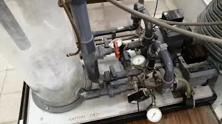 Fluid Mechanics Lab - Centrifugal Pump Connections (Parallel & Series)
