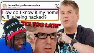 R U HACKED? GSxvage Reacts to OG HACKER Answering Questions from Twitter (WIRED)