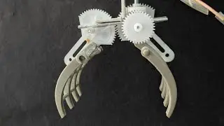 Powerful DIY Robotic Gripper Using N20 Motor Reduction Gears | PVC + Remote Control System