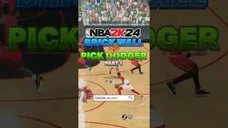 Best Badges on NBA 2K24 : Brick Wall vs Pick Dodger Badge Test #nba2k24 #2k24 #2k