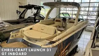 2022 Chris-Craft Launch 31 GT Inboard Walkthrough