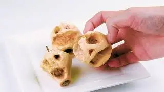 Apple Skull Carving for Halloween!