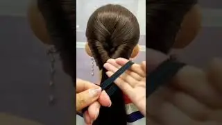 Agar aap kam effort mein classy hair look chahte hain, to yeh video aap ke liye best hai.#hairstyle.