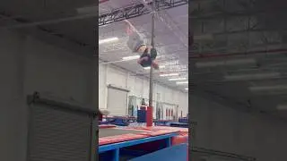 SLOW MOTION BACKFLIP TRIPLE FULL TWIST Gymnast Training Tumbling Circus Fitness