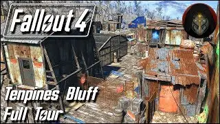Fallout 4 | TENPINES BLUFF SETTLEMENT - Fort Build Tour