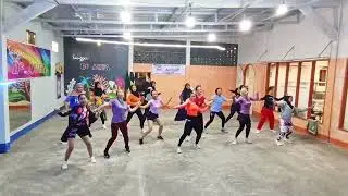 Goodbye 2025 welcome 2026 dance - tahun baru dance - Zumba Dance - demo by Sanggar De_Aufa
