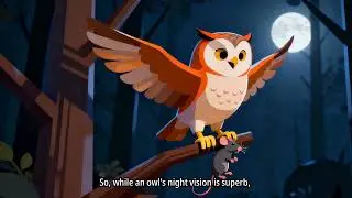 Owl Vision: Night and Day