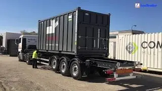 Nouveau porte-conteneur chariot coulisssant de Lecitrailer