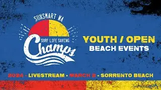 SunSmart WA Surf Life Saving Championships - Beach Events