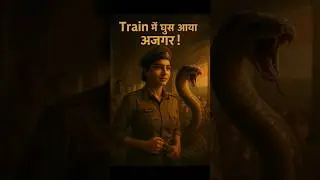 Python Attack in Train 🐍 #ai #police #shortsfeed