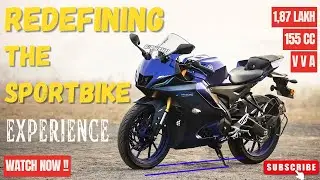 Yamaha R15 V4: Redefining the Sportbike Experience! 💥 #revtrail #r15v4 #bikereview #racing