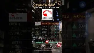 eicher motors quarterly earnings #eicher #eichermotors #royalenfield #stocks #sharemarket
