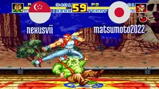 FT3 @fatfursp: nexusvii (SG) vs matsumoto2022 (JP) [Fatal Fury Special Fightcade] Jul 26