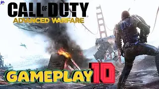 Atlas destroy the Golden Gate Bridge in San Francisco| call of duty advanced warfare | Gameplay 10