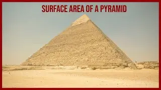 SURFACE AREA OF A PYRAMID| GED GEOMETRY