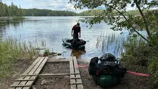 Tivedens kanotled med Packraft