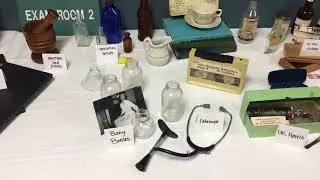 Video Of The Display Of Vintage Medical Equipment On 1/13/18