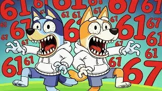 BLUEY TRY NOT TO LAUGH 💀 - 67 MEME CHAOS