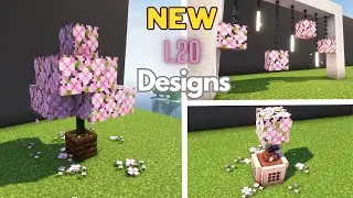 20 NEW Plant Designs for Minecraft 1.20!