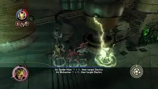 Marvel Ultimate Alliance 2 Electro Boss Fight