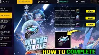 WINTER FINALE EVENT COMPLETE KAISE KARE 😍 !! BIKE SKINE KAISE LE ..?? 