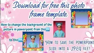 Free Photo Frame Template for Kindergarten Certificate and Video for Virtual Moving Up Ceremony
