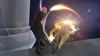 KH3 MODS: Master Xehanort vs Larxene. (No Damage) (Critical Mode)