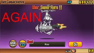 The Battle Cats - Rare Cat Capsule Opening - AGAIN