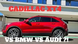 Cadillac XT4 vs concurenta sa reala din Europa! 2.0 Turbo AT9, AWD si Made in USA