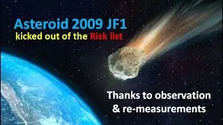 Asteroid 2009 JF1 | 6 May Asteroid 2022 | Potentially Hazardous Asteroid