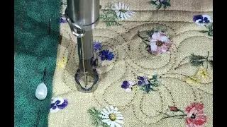 Signature Cotton Thread on the Longarm - Plus: The Frequency of Fabric